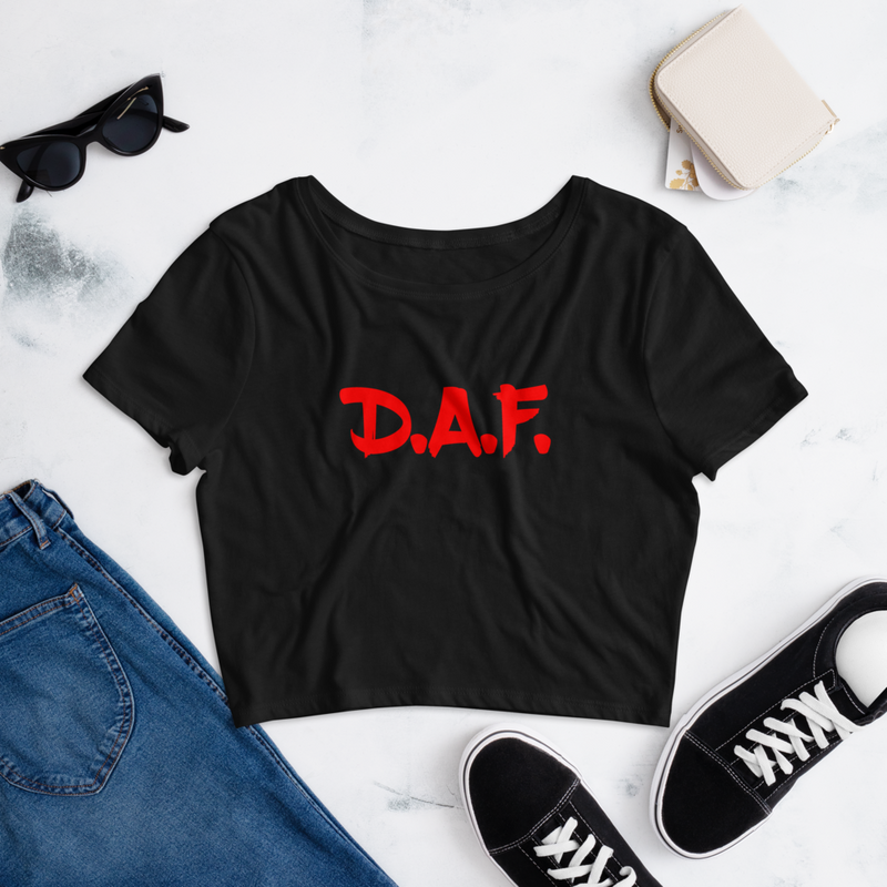 D.A.F. Crop Tee - Triplebeam Certified