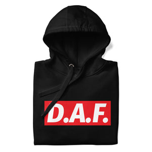 D.A.F. Unisex Hoodie - Triplebeam Certified