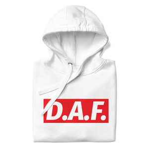 D.A.F. Unisex Hoodie - Triplebeam Certified