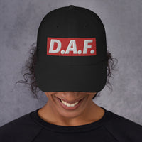 D.A.F. Dad hat (Patch Design) - Triplebeam Certified