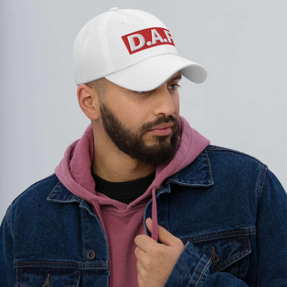 D.A.F. Dad hat (Patch Design) - Triplebeam Certified