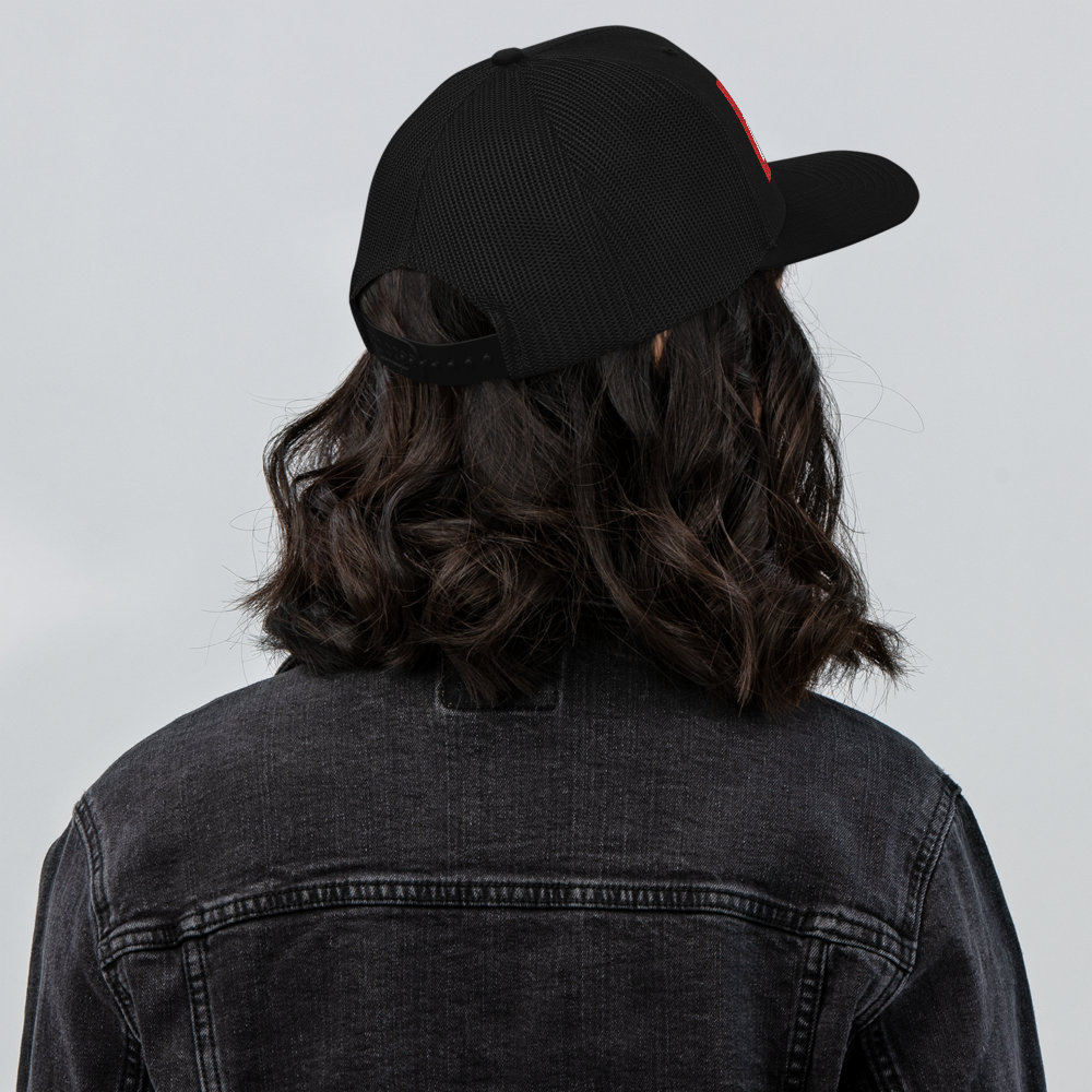 D.A.F. Trucker Cap (Red Patch) - Triplebeam Certified