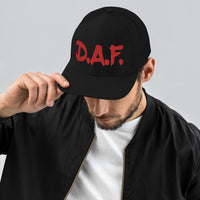 D.A.F. Trucker Cap (Red 3D Design) - Triplebeam Certified