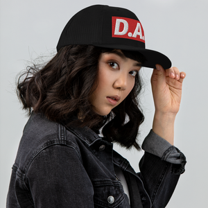 D.A.F. Trucker Cap (Red Patch) - Triplebeam Certified