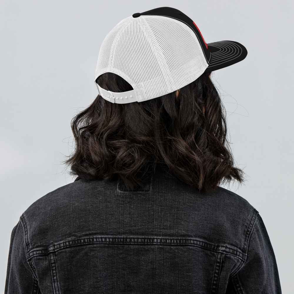 D.A.F. Trucker Cap (Red Patch) - Triplebeam Certified