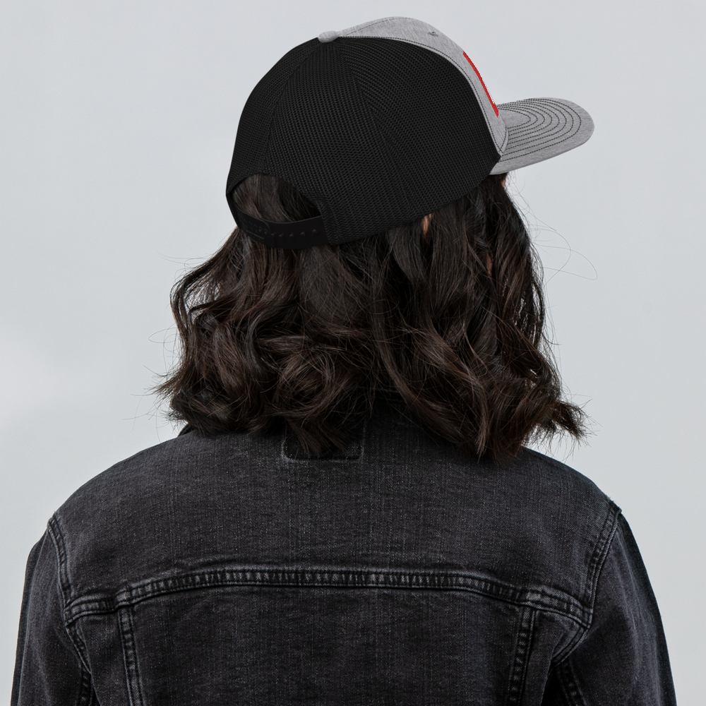 D.A.F. Trucker Cap (Red Patch) - Triplebeam Certified