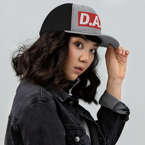 D.A.F. Trucker Cap (Red Patch) - Triplebeam Certified