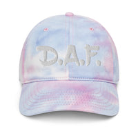 D.A.F. Tie-Dye Hat (3D Design) - Triplebeam Certified