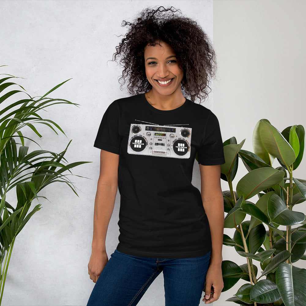 Retro Boombox Tee - Triplebeam Certified